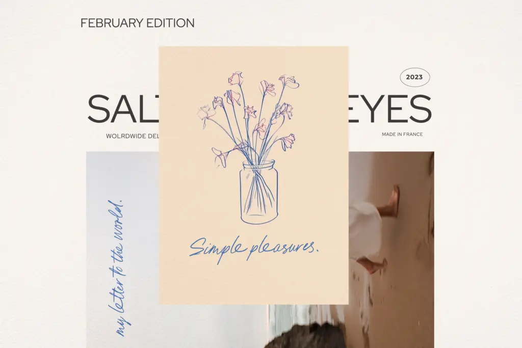Pink Champagne Script specimen — Use cases
