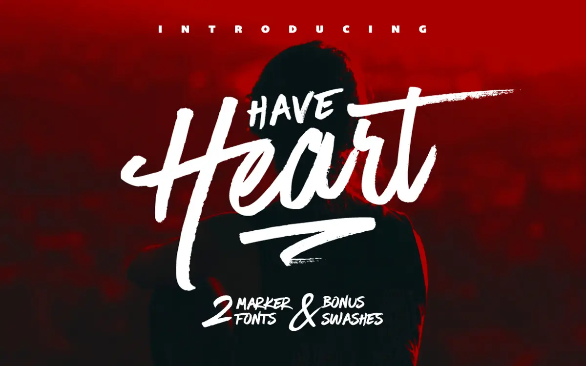 Have Heart: a two-font marker script for quick, authentic hand-lettering