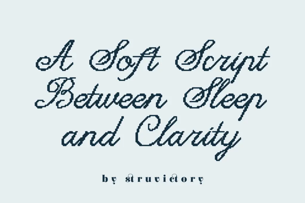 Lucid Wake specimen — Design style