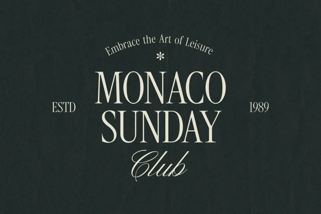 Darline Font Duo specimen — Use cases