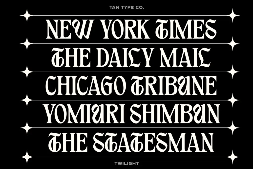 TAN - Twilight specimen — Use cases