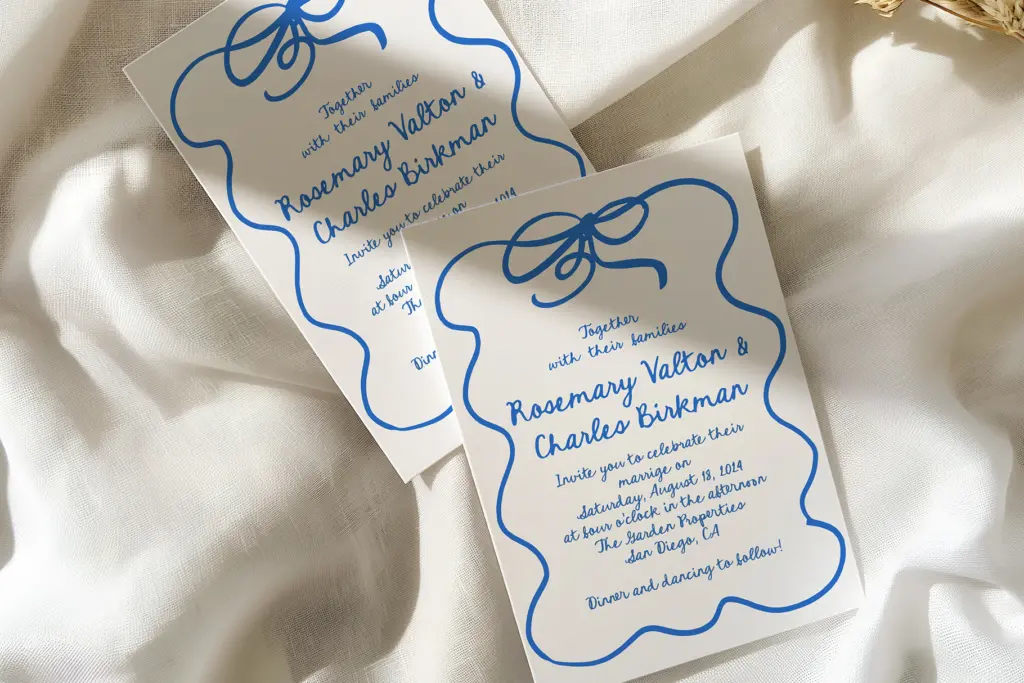 Whimsical Romance specimen — Design style