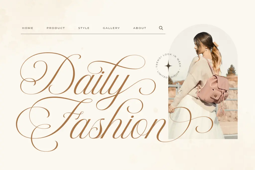 Le Maire specimen — Character set and features