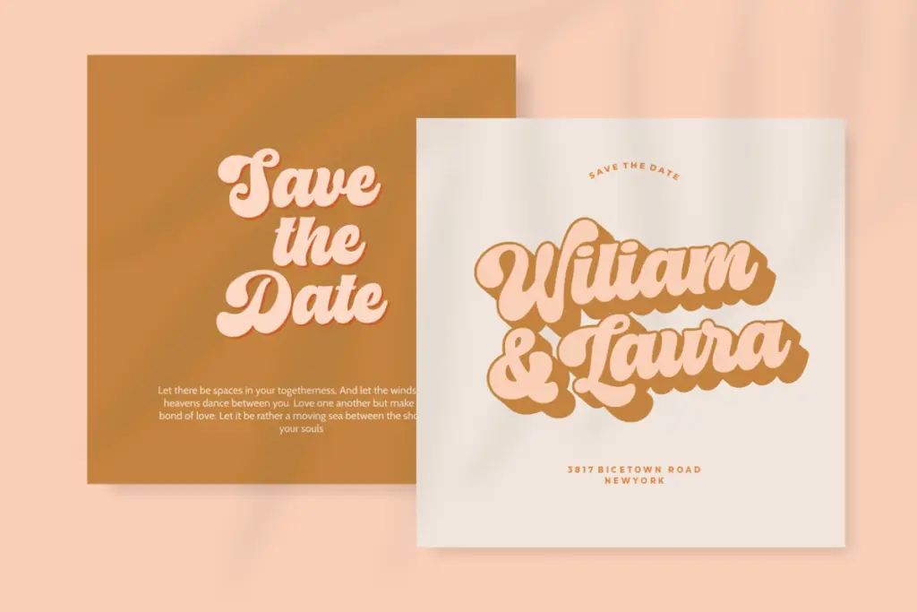 Chunky Retro Font specimen — Use cases