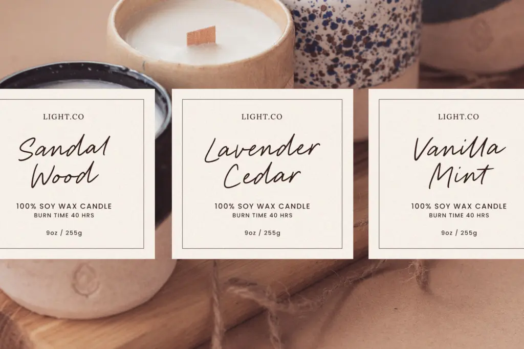 Suite Home specimen — Character set and features