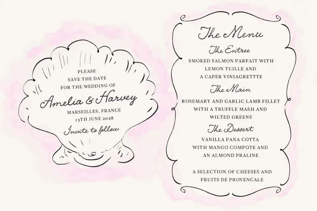 The Marigold Grand Font Duo specimen — Character set and features