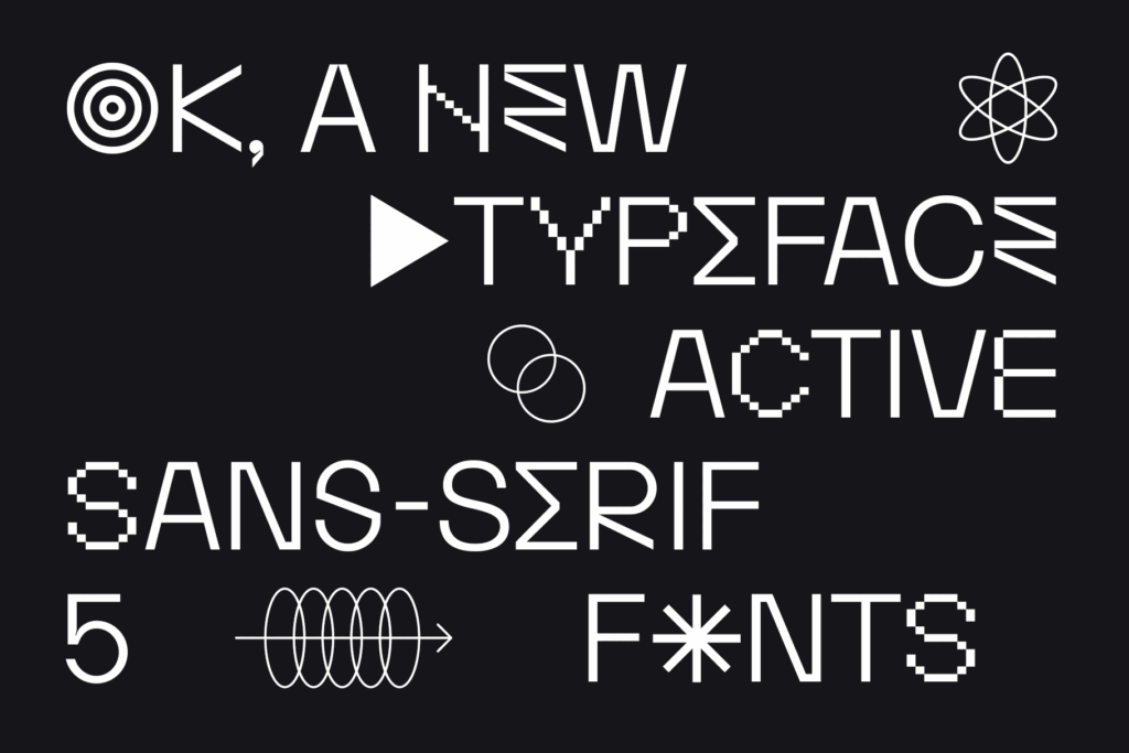 Activica specimen — Design style