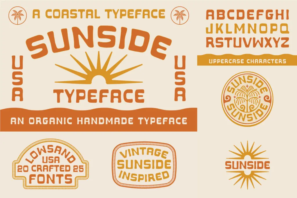 The Western Desert Font Bundle specimen — Use cases