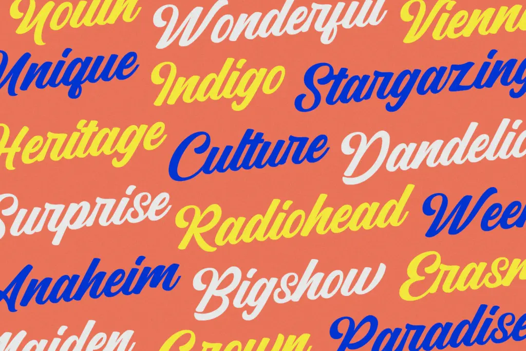 Naterium specimen — Character set and features