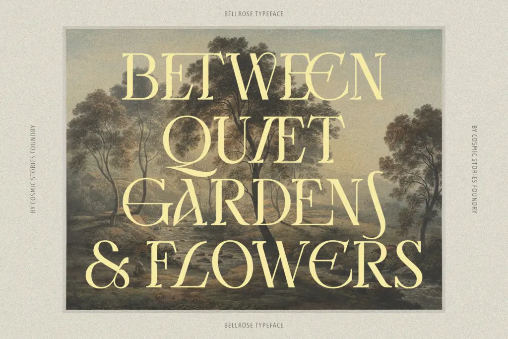Bellrose specimen — Design style