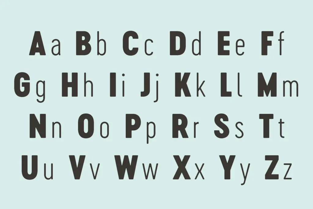 Cervo Neue specimen — Design style