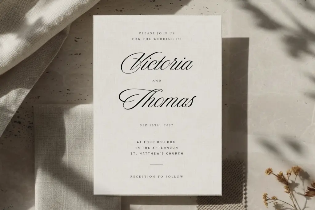 Reserve specimen — Design style