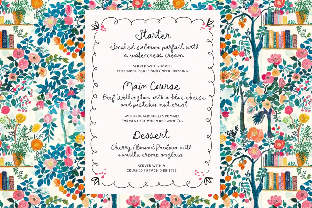 Sweet by Nature specimen — Character set and features
