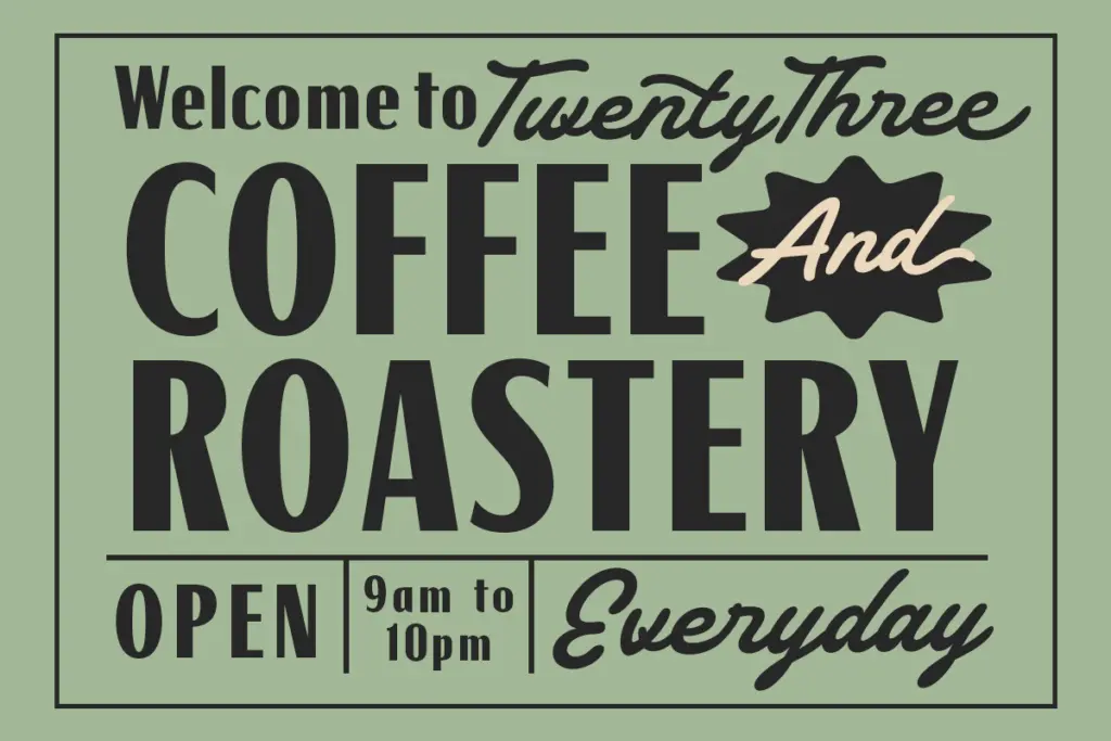 Malney Classic specimen — Design style
