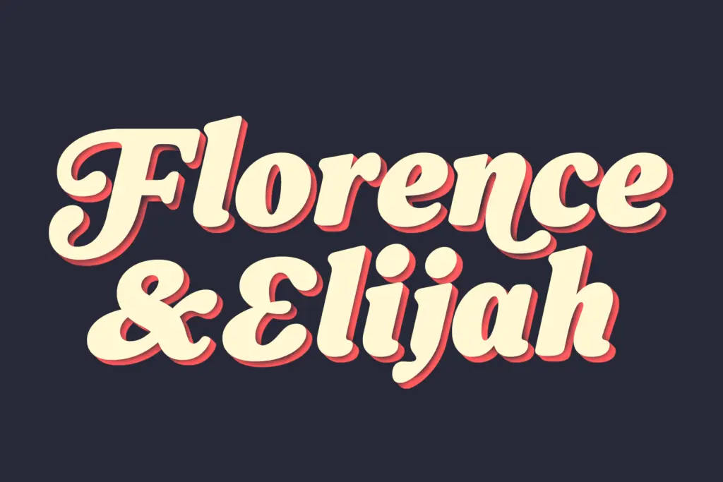 Forrest Friendly Serif Family specimen — Character set and features