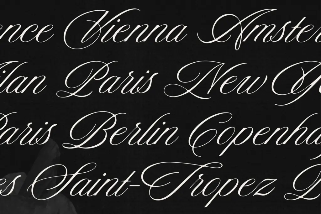 Reserve specimen — Character set and features