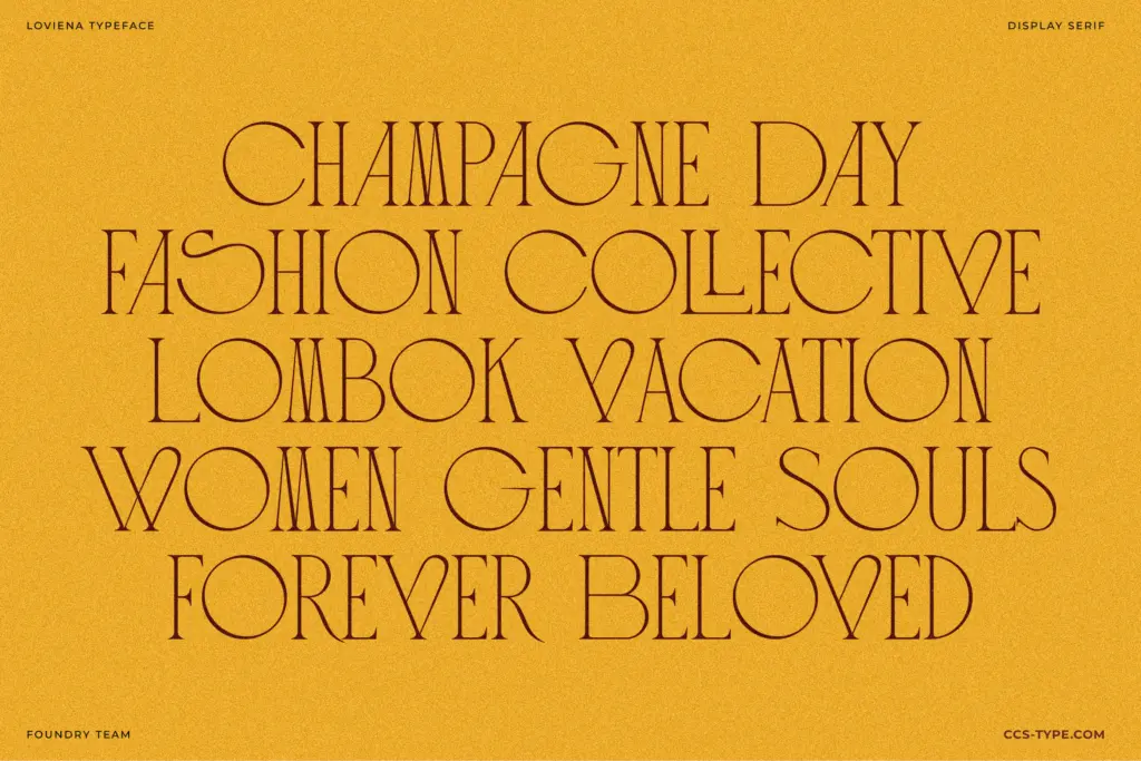Loviena Rose specimen — Use cases