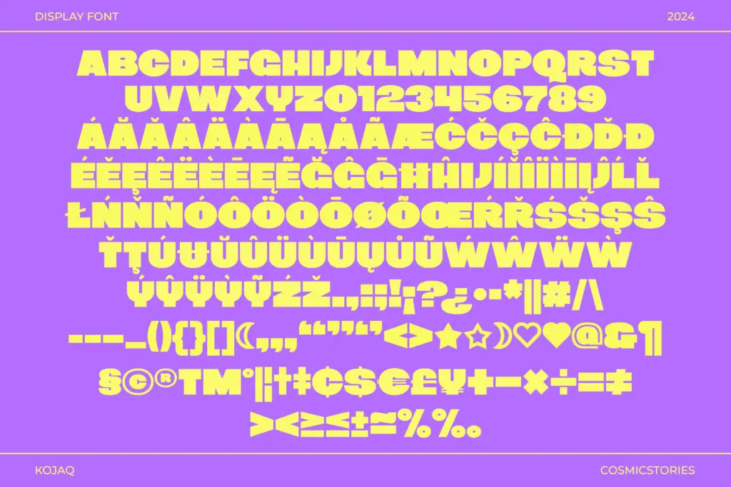 KOJAQ specimen — Use cases