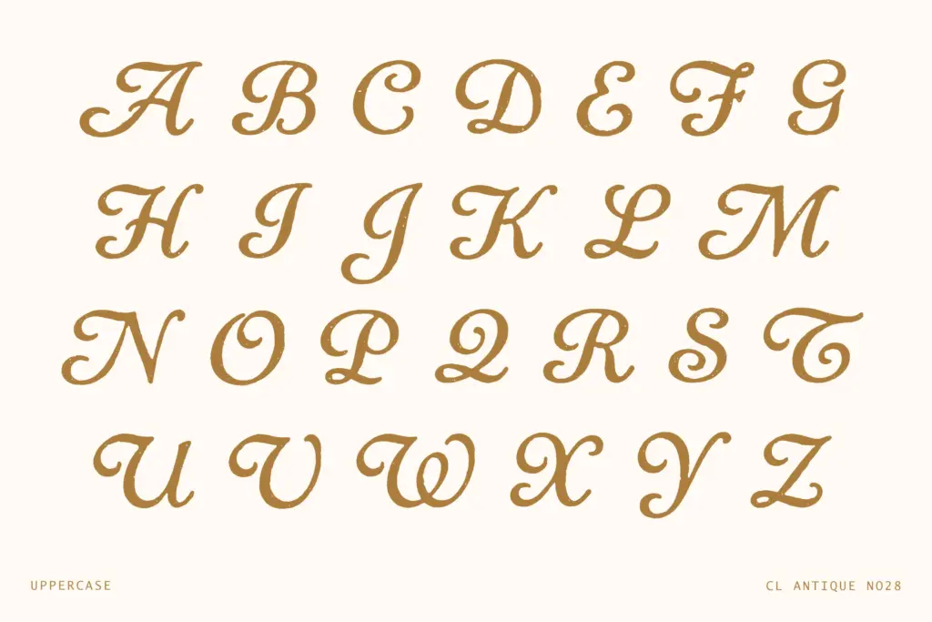 Handcrafted Vintage Script Font specimen — Use cases